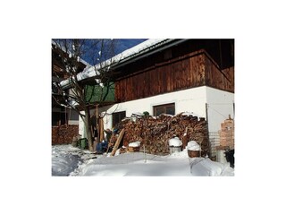 Unser kleiner Ziegenstall