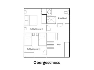 Grundriss Obergeschoss