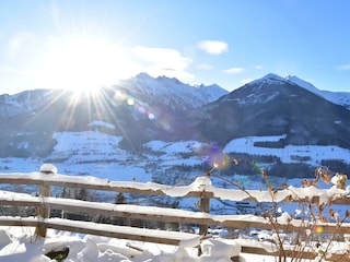 Panoramablick im Winter