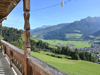 Panoramablick im Sommer
