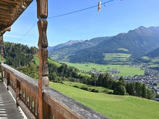 Panoramablick im Sommer