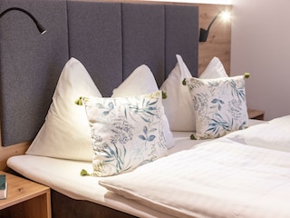 Ansicht Bett