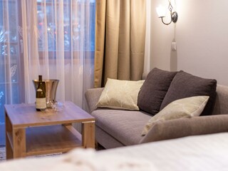 Sofa im Doppelzimmer Deluxe