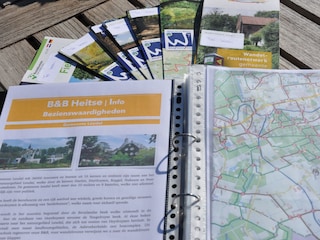 Viele Rad- und Wanderkarten erhältlich