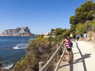 Wanderweg nach Calpe zum Penon de Ifach