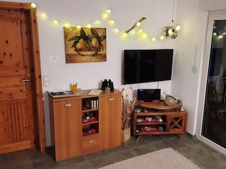 Holiday house Keratokampos Living Room 7