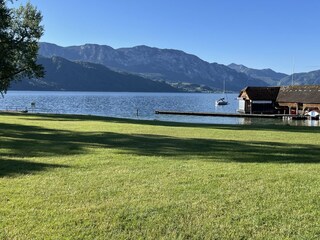 Öffentlicher Badeplatz in Nussdorf am Attersee