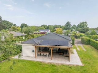 Das gemütliche Ferienhaus mit großem, sonnigen Garten
