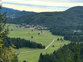Blick auf Babno Polje