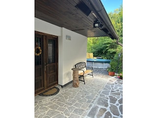 Eingangsbereich mit Terrasse