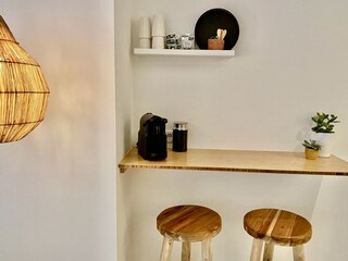 Genießen Sie unsere einladende Kaffee-Ecke