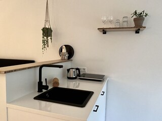 Kitchenette für kleine Mahlzeiten