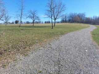 Walking paths 100 m away