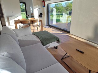 Living room with views