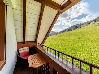 Ausblick hinter dem Haus