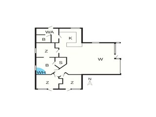 Ferienhaus Ebeltoft Grundriss 4