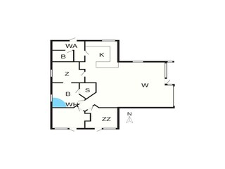 Ferienhaus Ebeltoft Grundriss 4