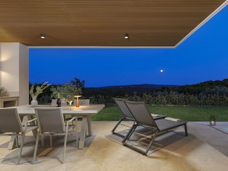 Terrace by night