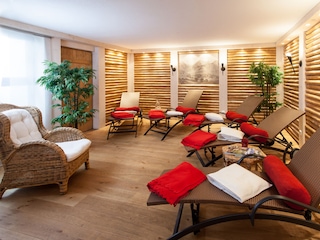 Ruhezone im Wellnessbereich (Keller)