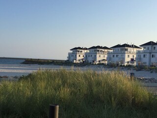 Ausblick nach Süden auf den Badestrand