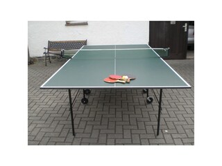 Tischtennisplatte steht zur Verfügung
