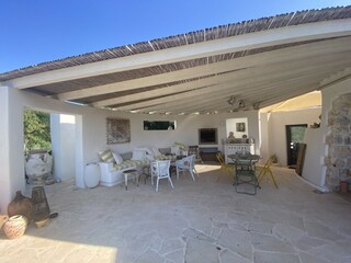 Patio of Trullo Principessa