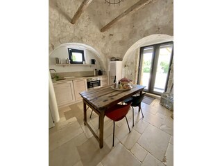 Küche/Ausgang zum Patio