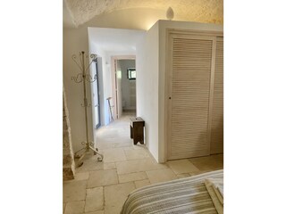 Bedroom/wardrobe/passage to bathroom