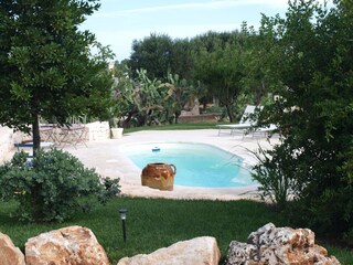 Pool with surroundings