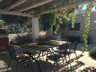 Patio mit Grill