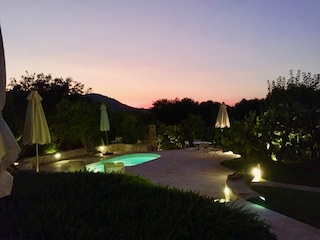 Pool am Abend