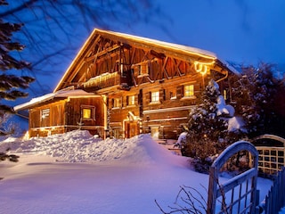 Ferienhaus Knor im Winter
