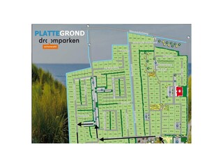 Parkplan mit Lage des Waterdunenhuis