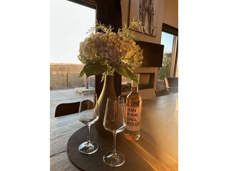 Ein Blick ins Innere  des Hauses ...