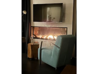 Entspannen kann man am Gaskamin .