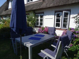 Sitzgelegenheit im Garten