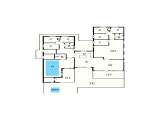Casa per le vacanze Brenderup Pianta del piano 17