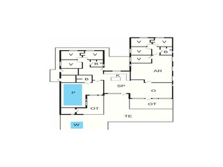 Casa per le vacanze Brenderup Pianta del piano 18