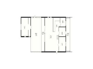 Ferienhaus Enø Grundriss 43