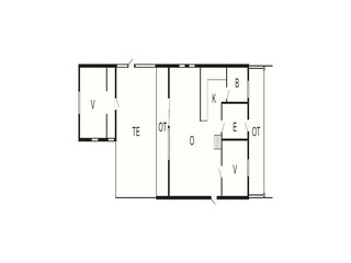 Ferienhaus Enø Grundriss 43