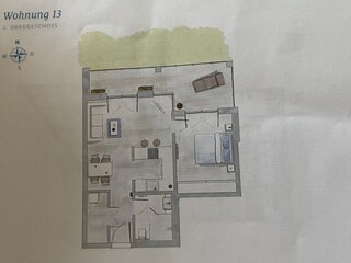 Apartamento de vacaciones Zingst Plano de planta 41