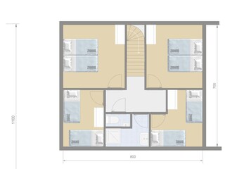 Vakantiehuis Brouwershaven Grondplan 30