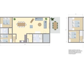 Vakantiehuis Brouwershaven Grondplan 22