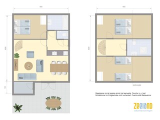 Vakantiehuis Brouwershaven Grondplan 25