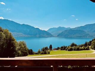 Aussicht vom Balkon