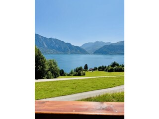 Aussicht vom Balkon