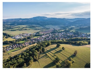 Blick auf Schwarzhausen