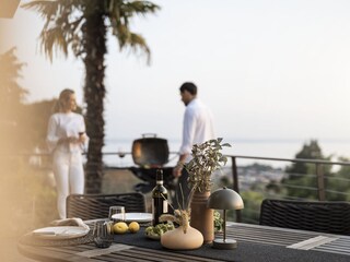 Terrasse mit Grill