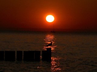Sonnenuntergang am Strand