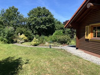 Teilbereich des Grundstücks mit Blickrichtung Westen